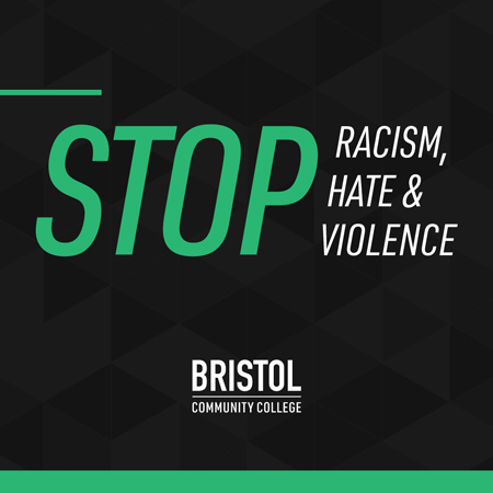 Stop the Racism, Hate and Violence poster