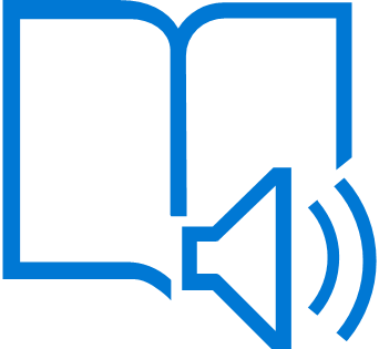 Microsoft immersive reader icon