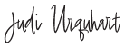 Judi Urquhart signature