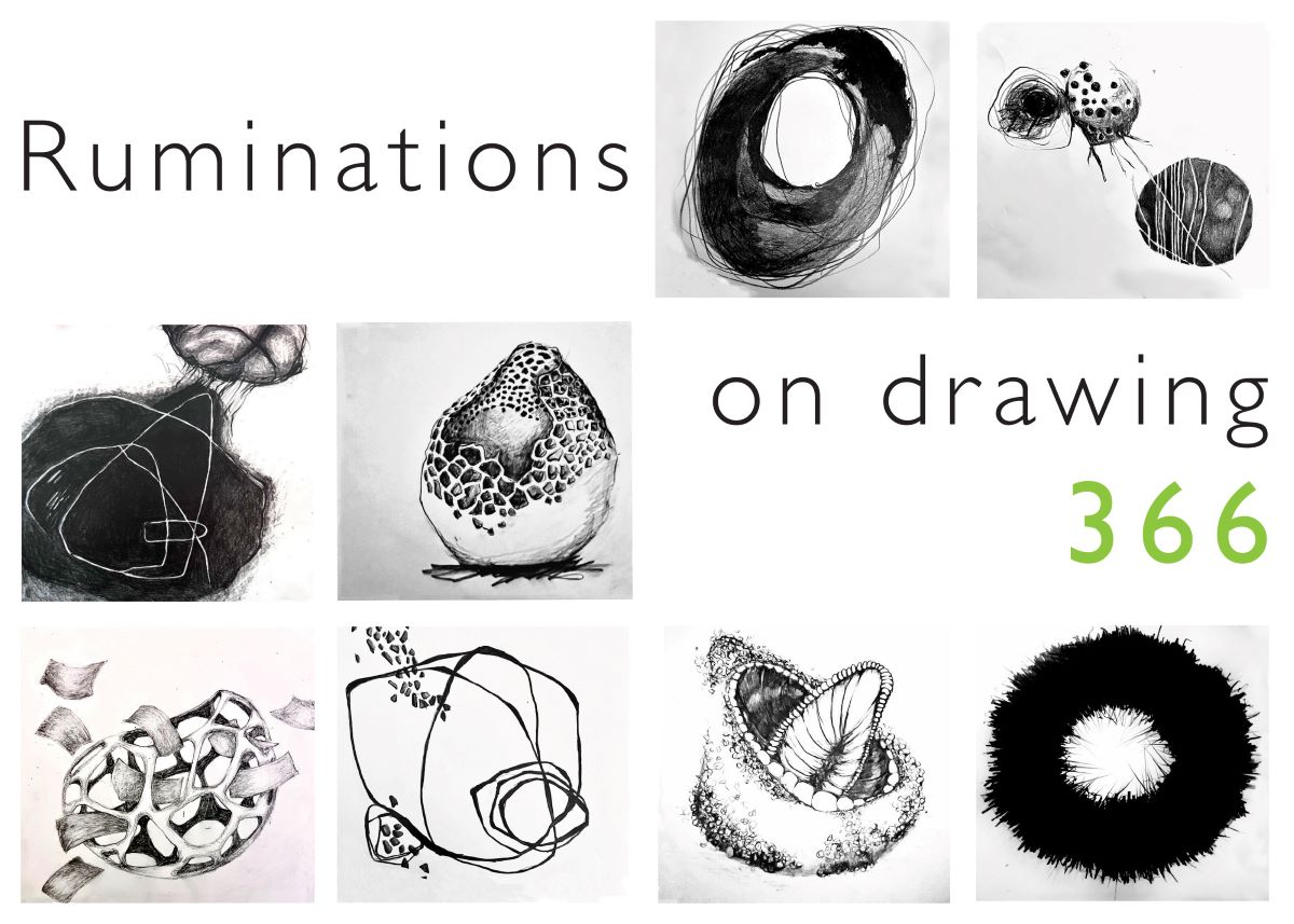 Ruminations on Drawing 366, an exhibition at the Grimshaw-Gudewicz Art Gallery