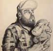 Brian Power | Portrait With or as an Animal |Drawing IV