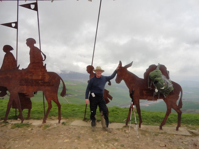 Clifford Clement - Portugal journey with donkey sculpture