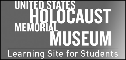 Use this image to link to USHMM student learning portal