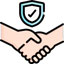 shaking hands icon